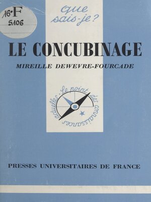 cover image of Le concubinage